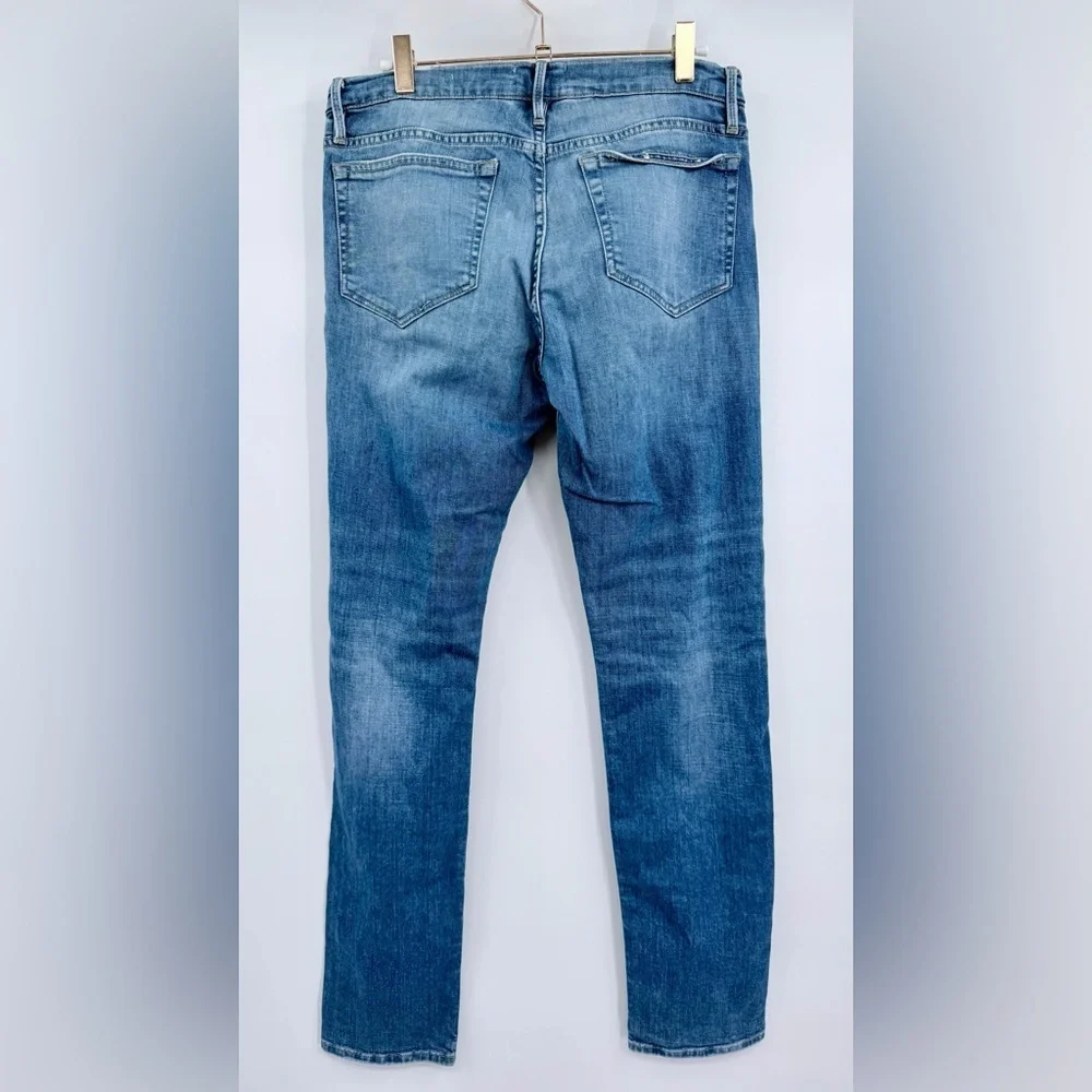 FRAME L’Homme Slim Degradable Jeans Agecroft Destruct